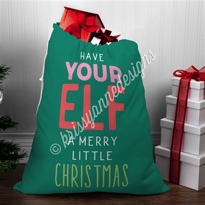 Santa Sack - Merry Little Christmas