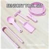 Sensory Tool Set | Light Pink (6 Tools Included)
