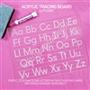 Acrylic Tracing Board | Alphabet