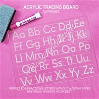 Acrylic Tracing Board | Alphabet