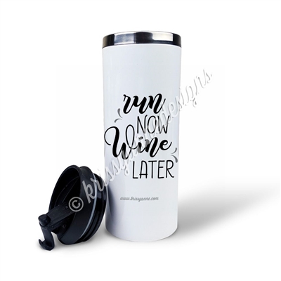 KAD Exclusive Travel Mug - Wine Later