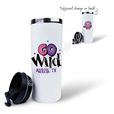 KAD Exclusive Travel Mug - GO Wild 2018 (Straight)