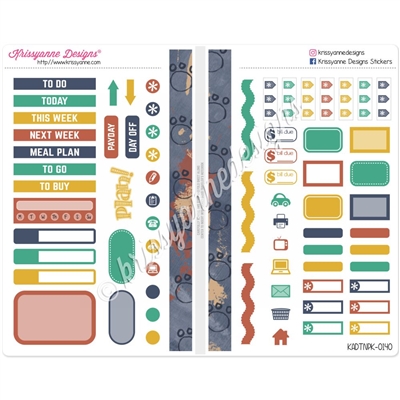 Functional Sampler Set for Pocket Traveler's Notebooks - Collapse Into Fall