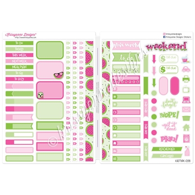 Functional Sampler Set for B6 Traveler's Notebooks - One in a Melon