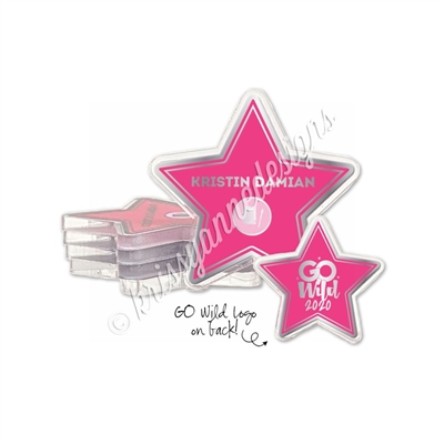 Tradeable Stars - Custom Name - 5pk