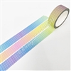 15mm Washi | KAD Rainbow Grid (White Lines)