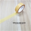 15mm Washi | KAD Rainbow Grid - Yellow