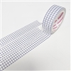 15mm Washi | KAD Rainbow Grid - Blue (White BG)