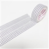 15mm Washi | KAD Rainbow Grid - Purple (White BG)