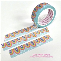 15mm Washi | Rainbows and Sprinkles