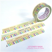 15mm Washi | Celebrate Your Life