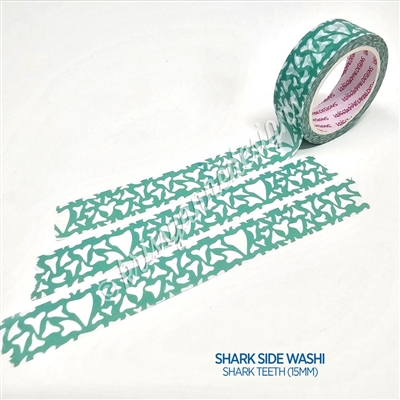 15mm Washi | Shark Teeth
