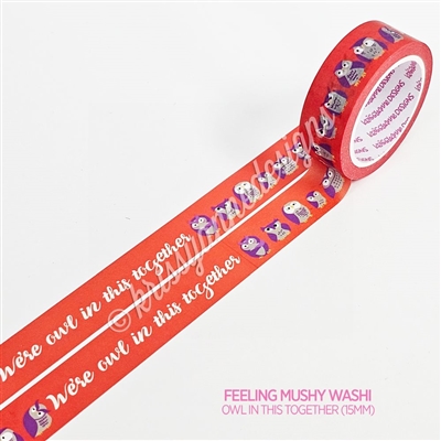 15mm Washi | Owl in This Together