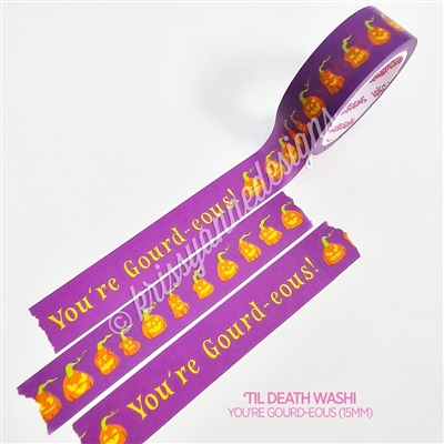 15mm Washi | You're Gourd-eous