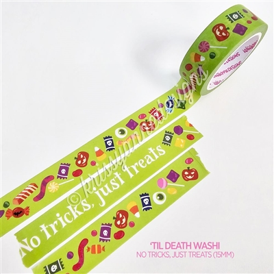 15mm Washi | No Tricks, Just Treats