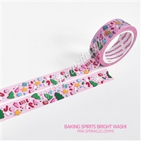 15mm Washi | Pink Sprinkles
