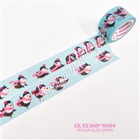 25mm Washi | Penguin Slide