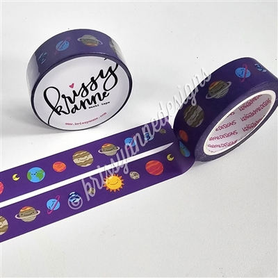 15mm Washi | Planets