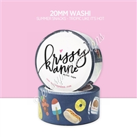 20mm Washi | Summer Snacks
