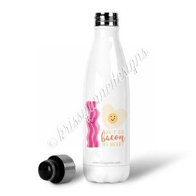 Water Bottle - Bacon My Heart