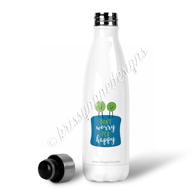 Water Bottle - Pea Happy