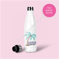 Tapered Water Bottle - Beach Please