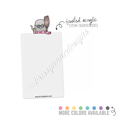 KAD Acrylic Washi Card - Wizard Steve