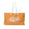 KAD Extra Large Weekender Tote - Kick Ass