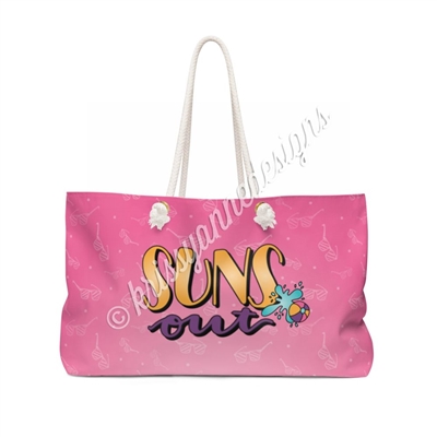 KAD Extra Large Weekender Tote - Suns Out