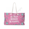 KAD Extra Large Weekender Tote - Donut Worry