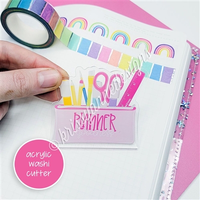 Acrylic Washi Cutter - Planner Goodness
