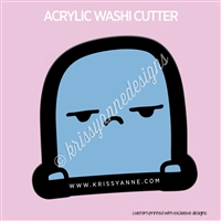 Acrylic Washi Cutter - Side Eye Steve