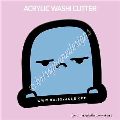 Acrylic Washi Cutter - Side Eye Steve