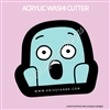 Acrylic Washi Cutter - Shocked Steve