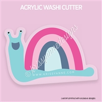 Acrylic Washi Cutter - Sending Love Snail