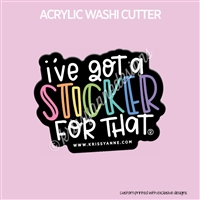 Acrylic Washi Cutter - Sticker for That