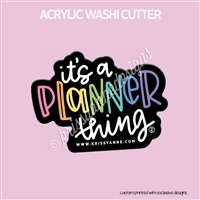 Acrylic Washi Cutter - Planner Thing