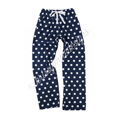 KADdict Wear - Navy Polka Dot PJ Pant