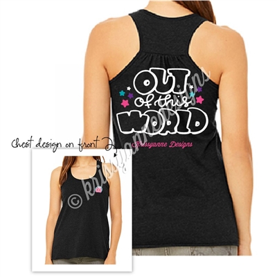 KADdict Wear - Black Out of this World Tank