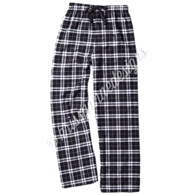 KADdict Wear - Black/White Plaid PJ Pant