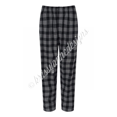 KAD Wear - Black Plaid PJ Pant (UNISEX)