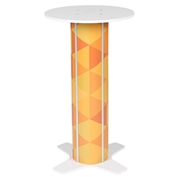 7.5"w x 40"h Bar Table Printed Panel