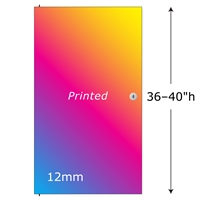 36"h Twist Printed Locking Door