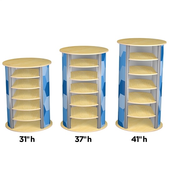 5-Up Large Circle Pedestal