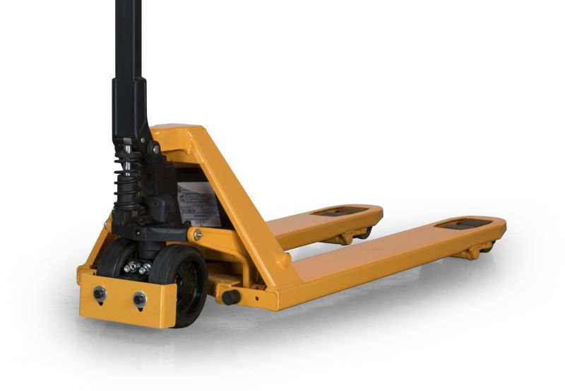 Debris Diverter for Pallet Jacks