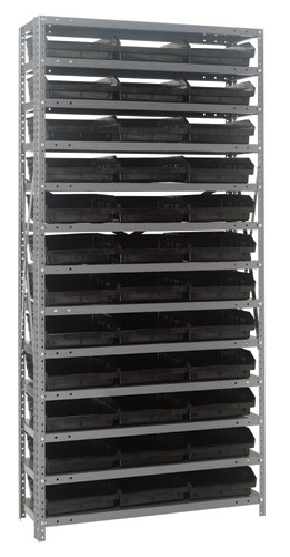 1275-109 4 Inch Shelf Bin Steel Shelving