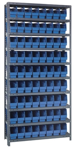 1275-201 6 Inch Shelf Bin Steel Shelving