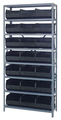 1275-425 Stackable Shelf Bin Steel Shelving