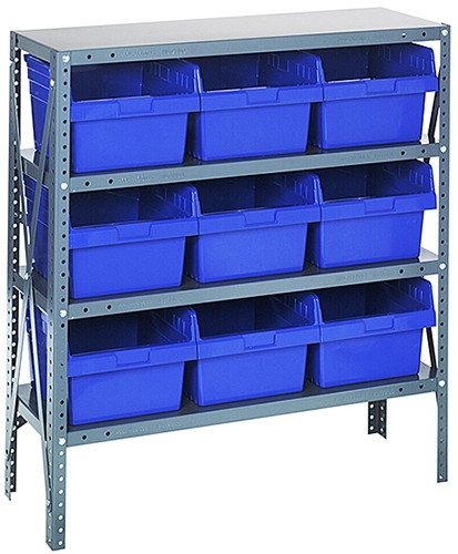 1839-SB810 8 Inch Shelf Bin Steel Shelving