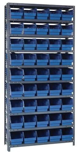 1875-204 6 Inch Shelf Bin Steel Shelving